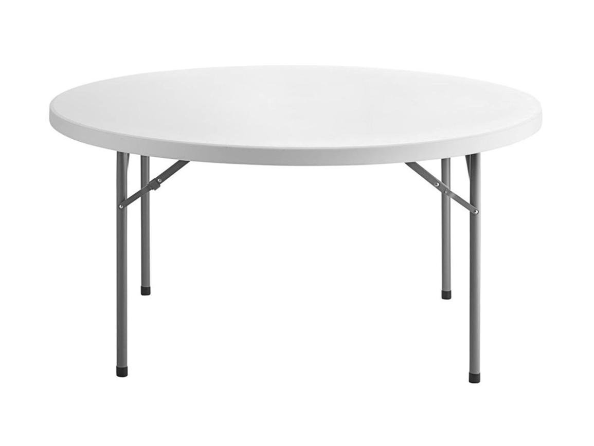 5' Round Tables seats 8-10 ppl